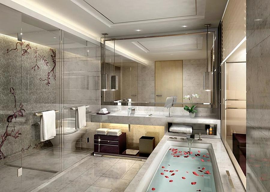 Shanghai Marriott Hotel Parkview Esterno foto